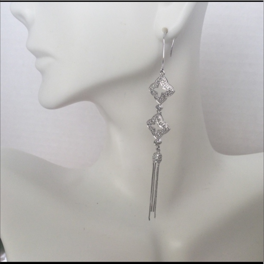 10k w/Tassel Earrings - Picture 1 of 5